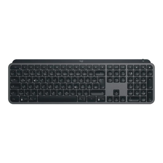 Logitech MX Keys S - Kabellos - Bluetooth - Scherenschalter - QWERTZ - LED - Graphit - Tastatur