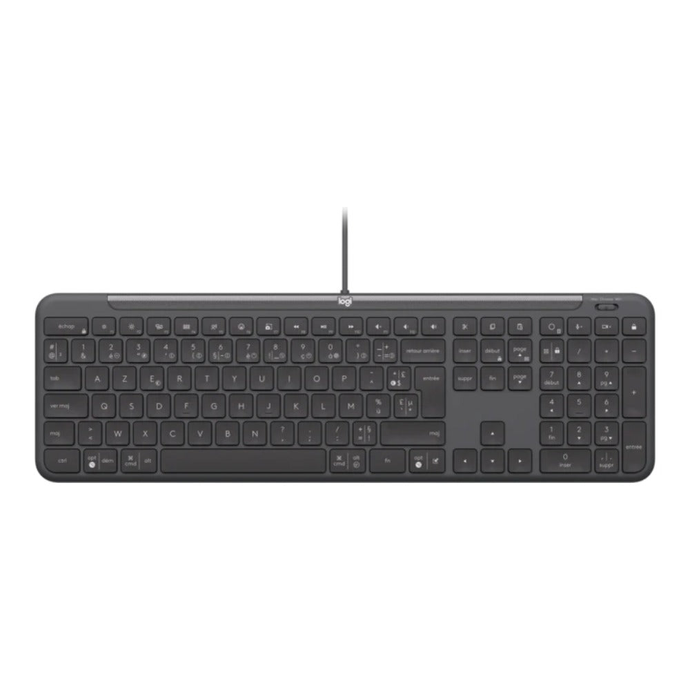 Logitech Wired KB K620 for Business Graphite - FR - AZERTY - Tastatur