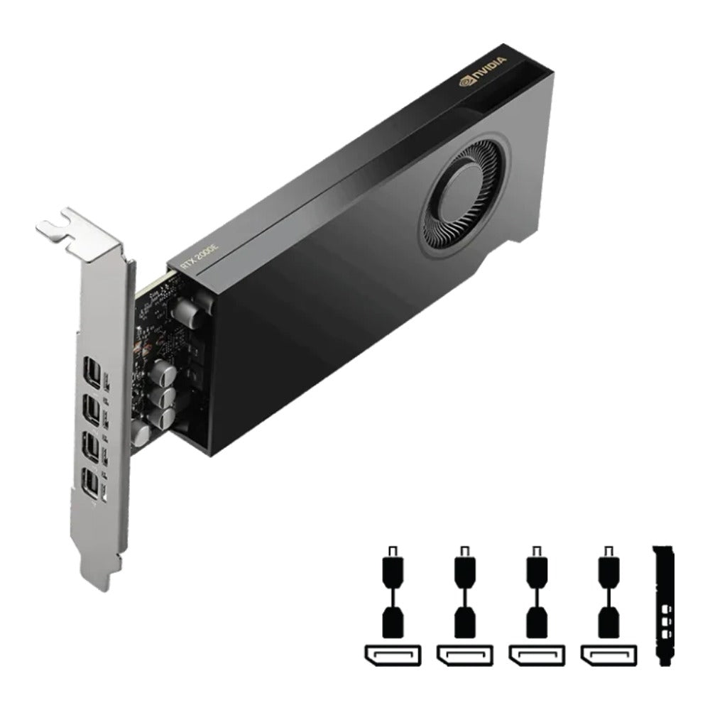PNY Nvidia Rtx 2000E Ada Generation - n - 2000 - PCI - Express - Grafikkarte