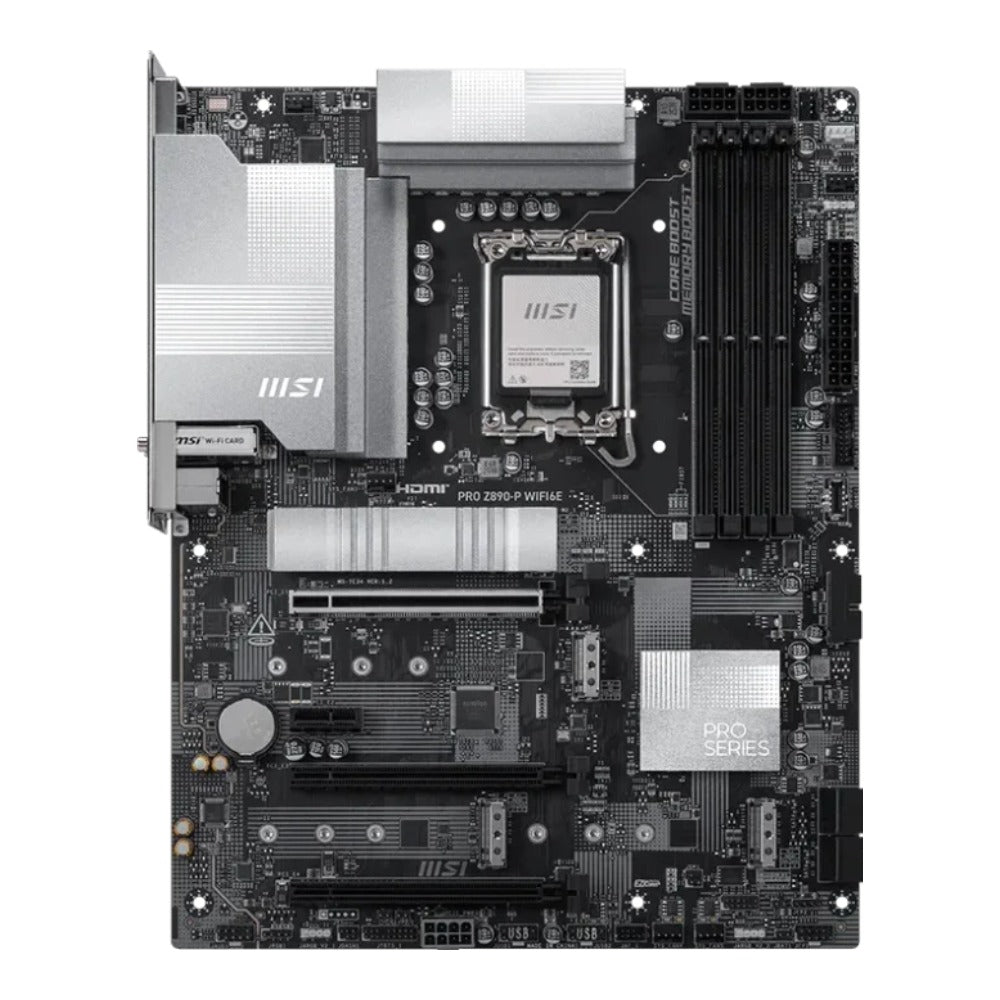 MSI Pro Z890 - P WiFi6E Z890 S1851 ATX DDR5 - ATX - DDR5 - Mainboard