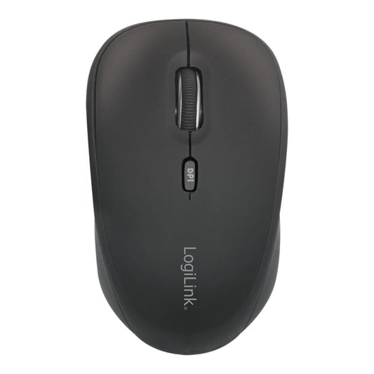 LogiLink ID0193 - rechts - Optisch - RF Wireless - 1600 DPI - Schwarz - Maus