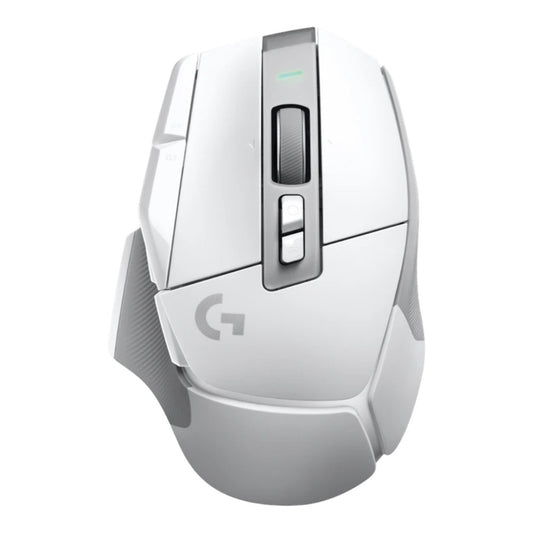 Logitech G G502 X LIGHTSPEED, rechts, Optisch, RF Wireless, 25600 DPI, Weiß - Maus