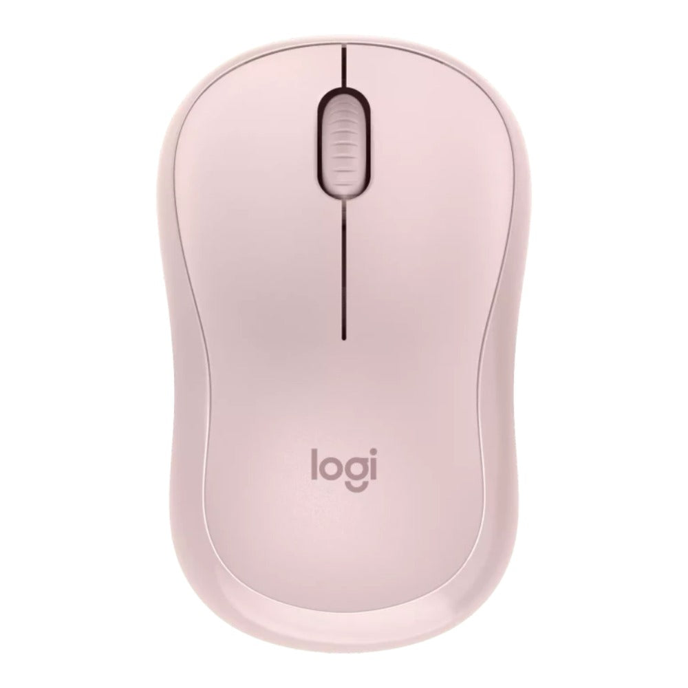 Logitech M240 Silent - Beidhändig - RF Wireless + Bluetooth - Pink - Maus