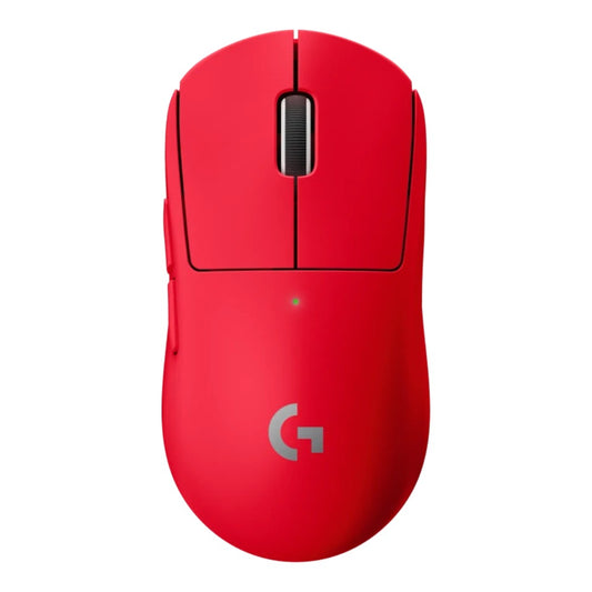 Logitech Pro X Superlight 2 SE, rechts, Optisch, RF Wireless, 44000 DPI, 1 ms, Rot - Maus