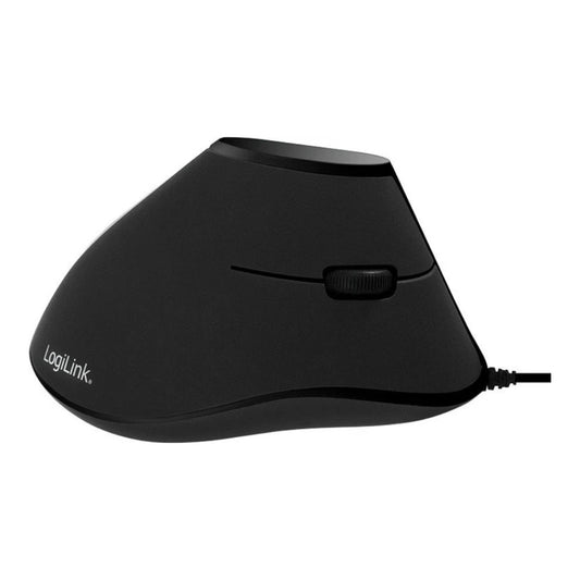 LogiLink ID0158 - rechts - Optisch - USB Typ - A - 1000 DPI - Schwarz - Maus