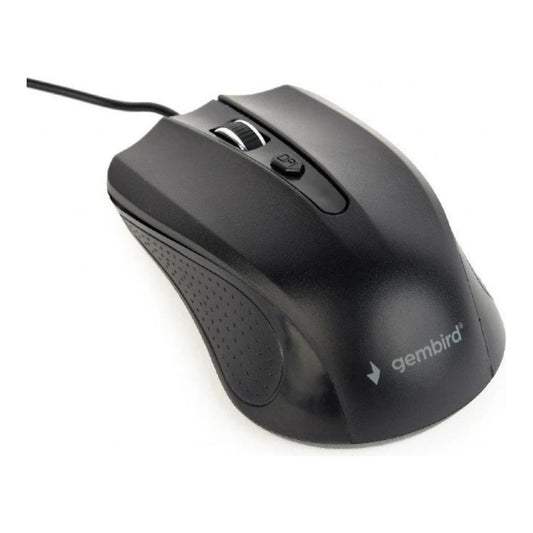 Gembird MUS - 4B - 01 - Beidhändig - Optisch - USB Typ - A - 1200 DPI - Schwarz - Maus