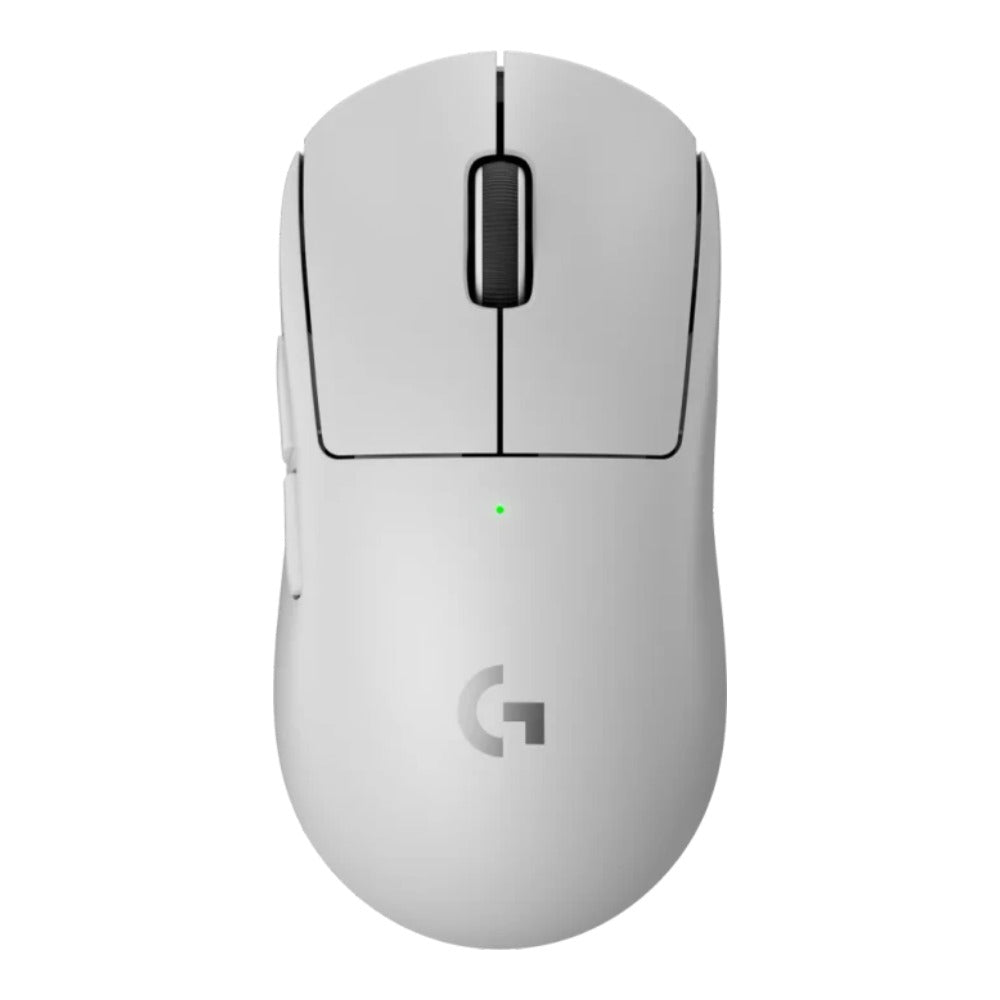 Logitech G PRO X SUPERLIGHT 2, rechts, Optisch, RF Wireless, 32000 DPI, 0,5 ms, Weiß - Maus