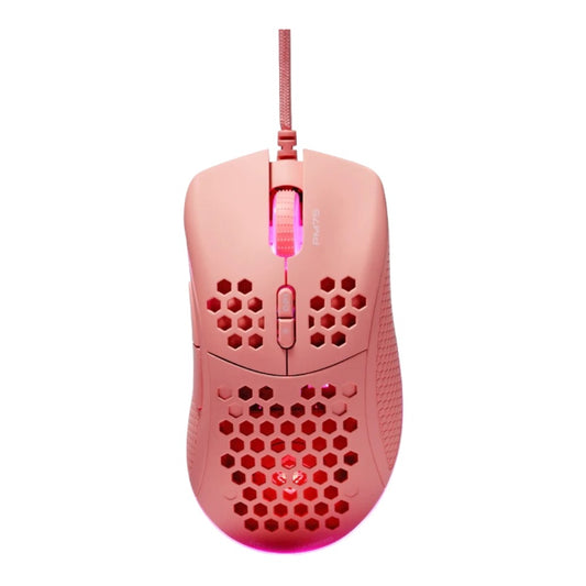 Deltaco Gaming Maus USB RGB pink - Optisch - Maus