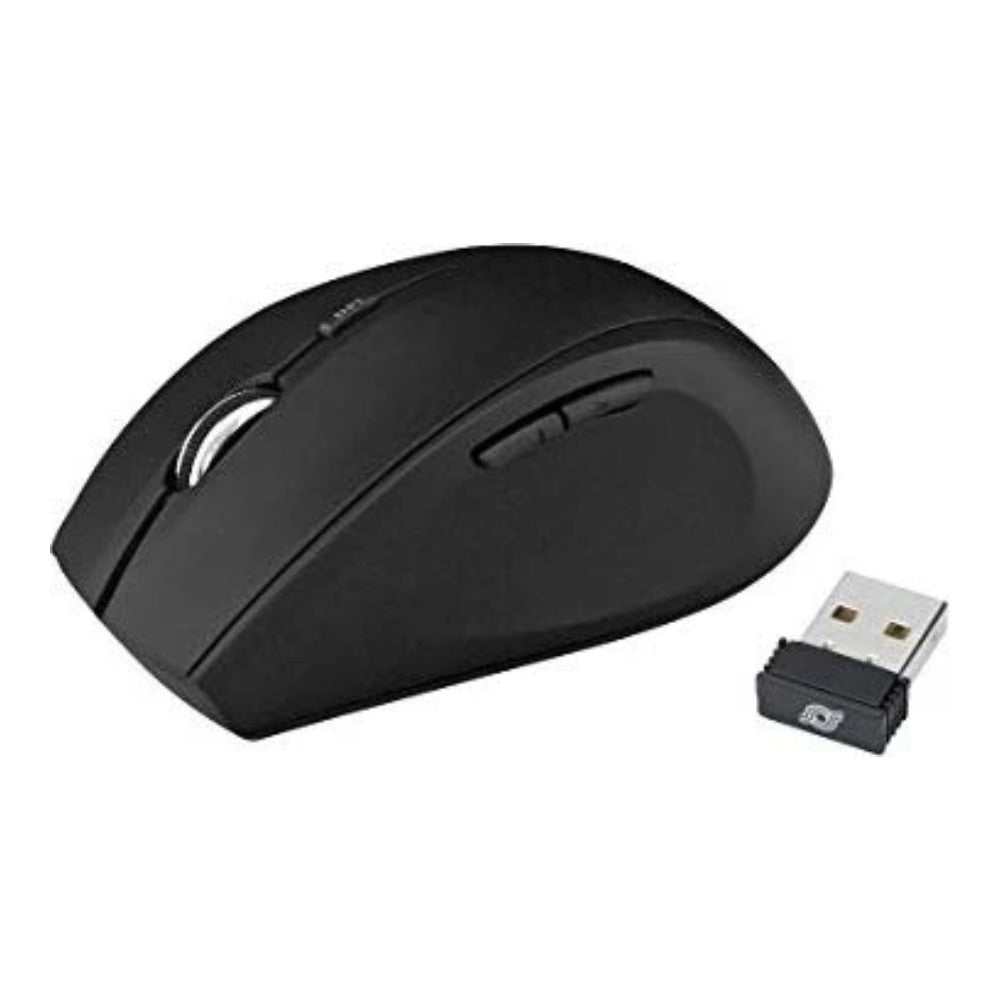MEDIARANGE MROS208 - rechts - Optisch - RF Wireless - 1600 DPI - Schwarz - Maus