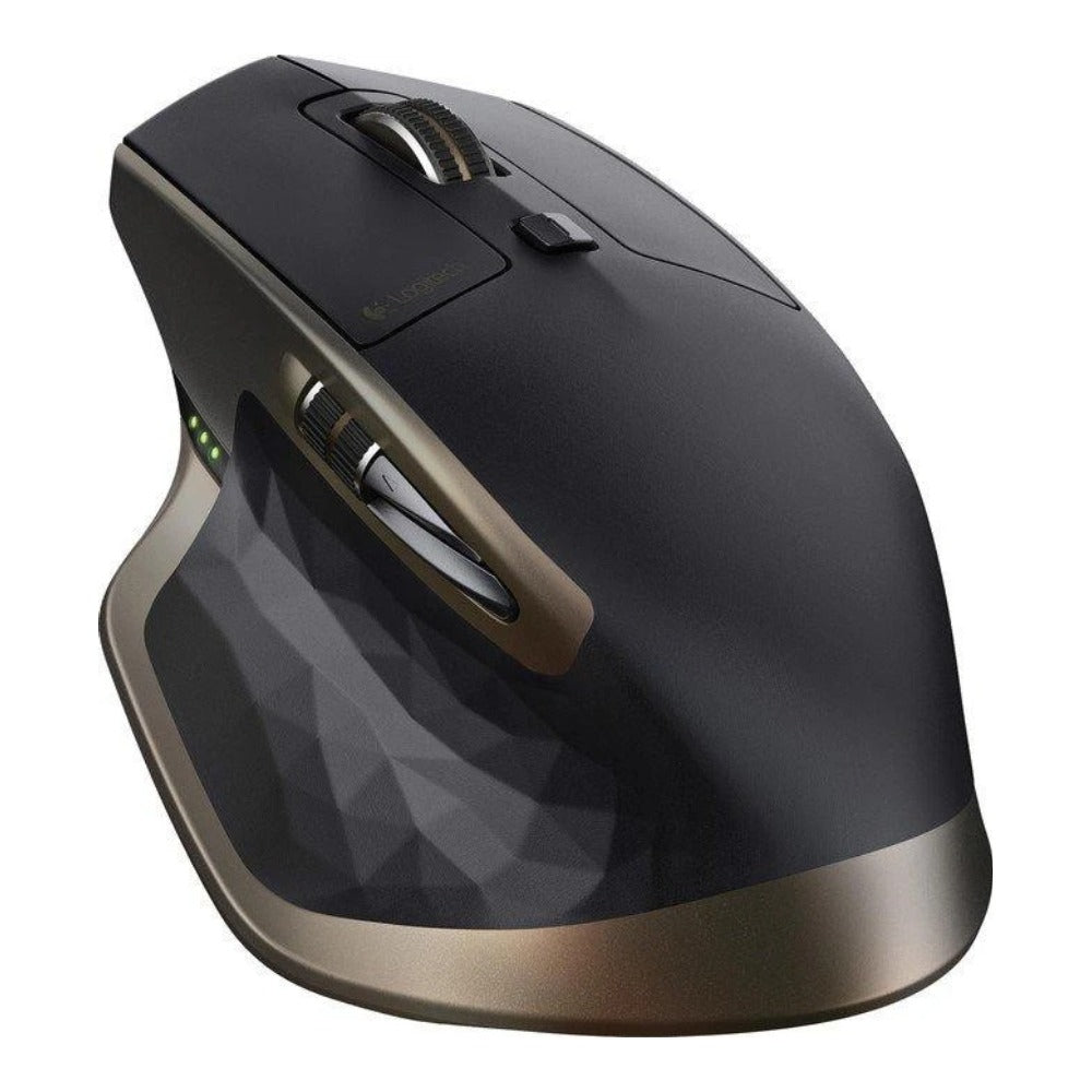 Logitech MX Master Wireless Mouse - rechts - Laser - RF Wireless + Bluetooth - 1000 DPI - Schwarz - Bronze - Maus