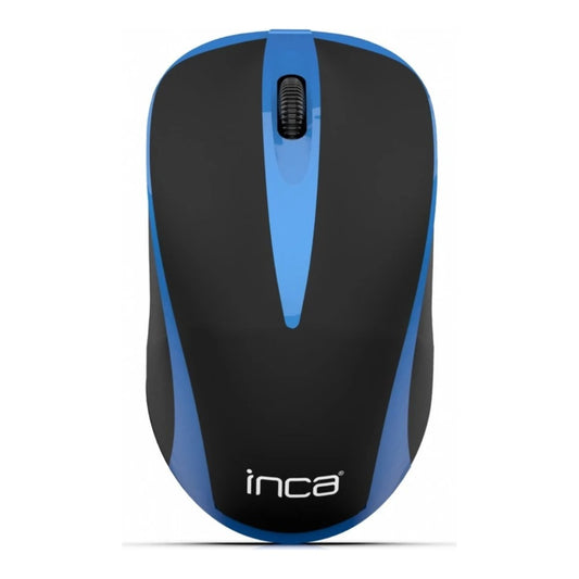 INCA IWM - 221RSMV - Optisch - RF Wireless - 1600 DPI - Schwarz - Blau - Maus