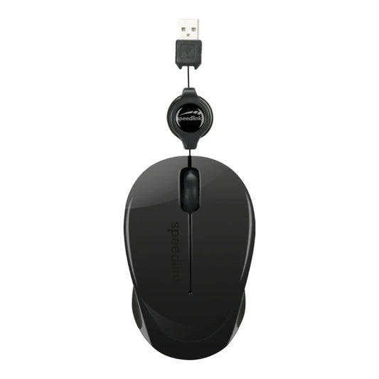 SPEEDLINK Beenie - Beidhändig - USB Typ - A - 1200 DPI - Schwarz - Maus