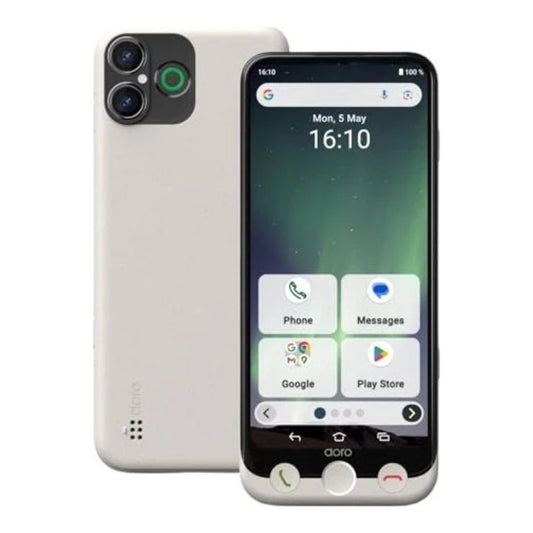 Doro Aurora A30 Seniorensmartphone bone - 128 GB - Mobiltelefon