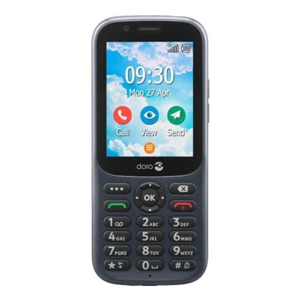 Doro 730X Mobiltelefon graphit - Smartphone - Android - Mobiltelefon