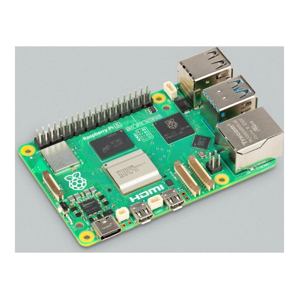 Raspberry Pi Pi 5 model B 8 Gt - yhden piirilevyn tietokone - Mainboard