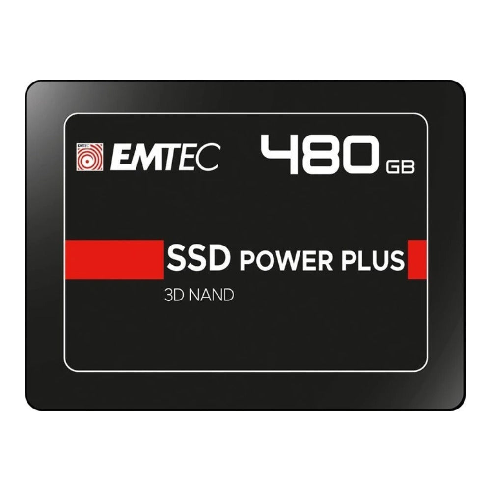 EMTEC X150 Power Plus 3D NAND - SSD - 480 GB - intern - 2.5" (6.4 cm) - SSD