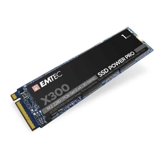 EMTEC X300 - 1 TB - M.2 - 2500 MB/s - SSD