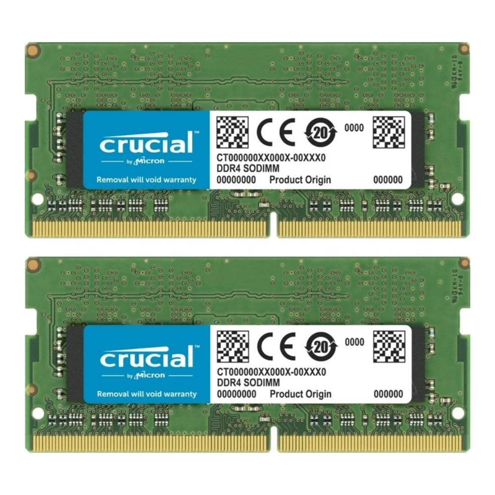 Crucial CT2K16G4SFRA32A - 32 GB - 2 x 16 GB - DDR4 - 3200 MHz - 260 - pin SO - DIMM - Arbeitsspeicher