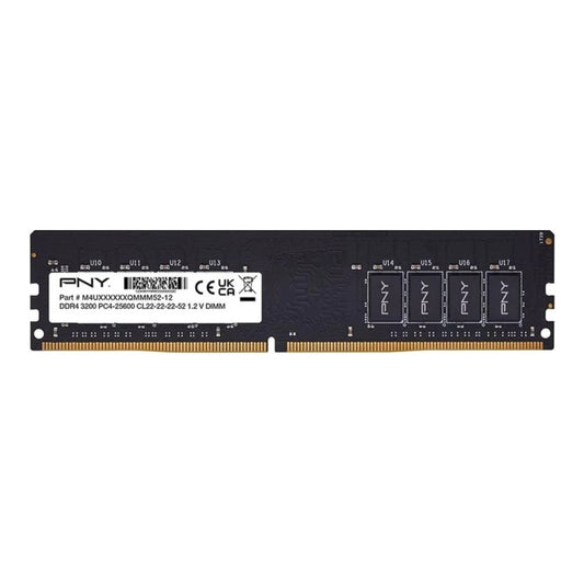 PNY MD8GSD43200 - TB - 8 GB - 1 x 8 GB - DDR4 - 3200 MHz - 288 - pin DIMM - Arbeitsspeicher