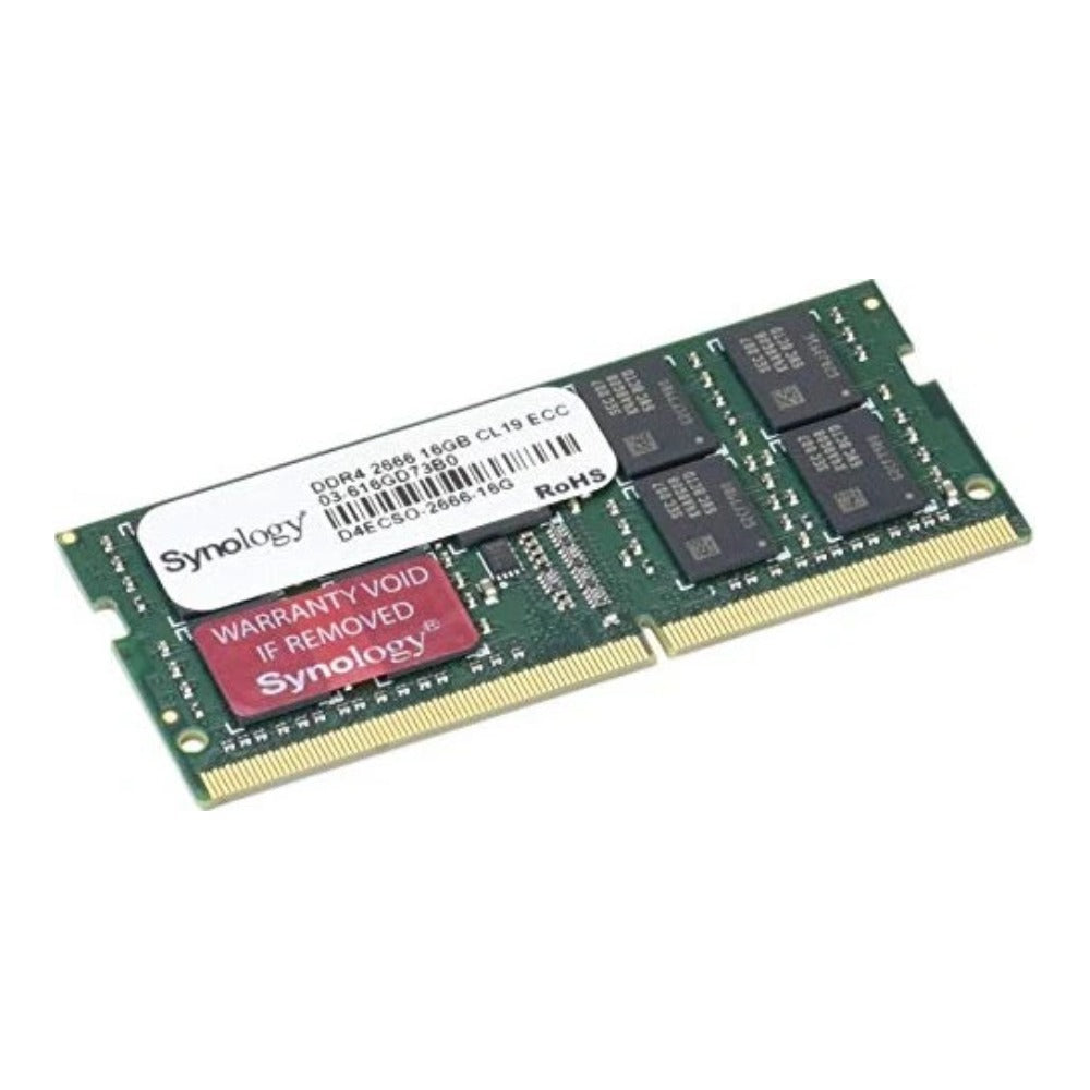 Synology D4ECSO - 2666 - 16G - 16 GB - 1 x 16 GB - DDR4 - 2666 MHz - 260 - pin SO - DIMM - Arbeitsspeicher
