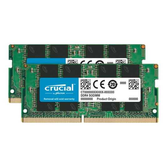 Crucial CT2K8G4SFRA32A - 16 GB - 2 x 8 GB - DDR4 - 3200 MHz - 260 - pin SO - DIMM - Arbeitsspeicher