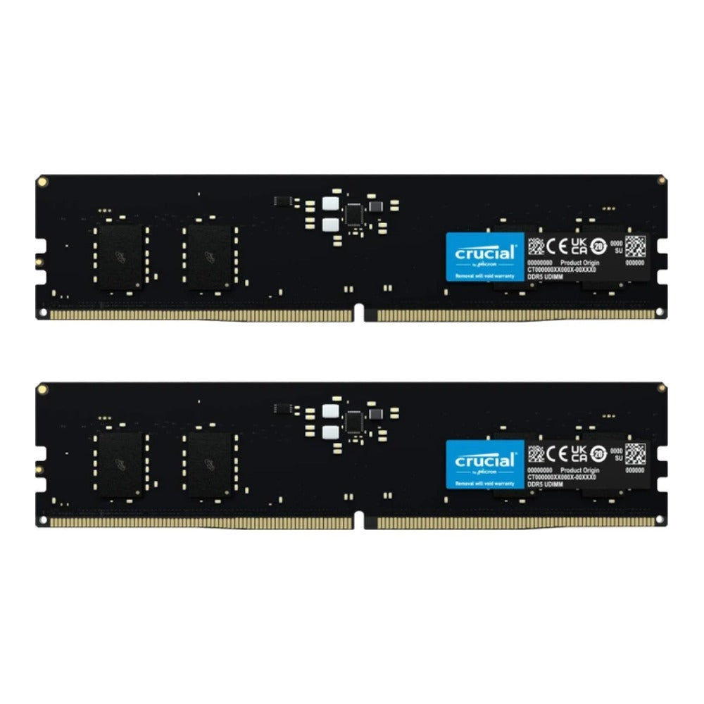 Crucial CT2K8G56C46U5 - 16 GB - 2 x 8 GB - DDR5 - 5600 MHz - 288 - pin DIMM - Arbeitsspeicher