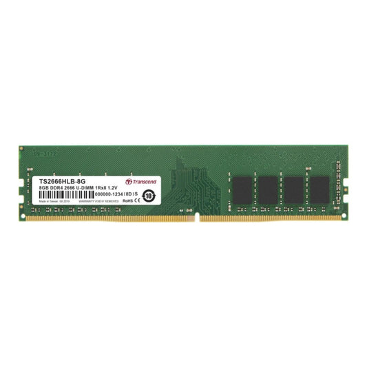 Transcend TS2666HLB - 8G - 8 GB - 1 x 8 GB - DDR4 - 2666 MHz - 288 - pin DIMM - Arbeitsspeicher