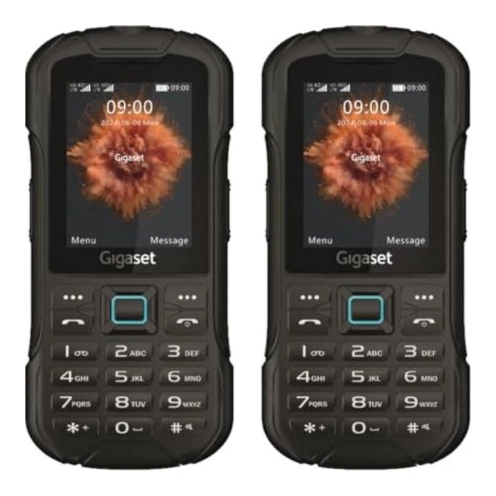Gigaset GLX 8 Active schwarz Display Push - to - talk Funktion - 2.500 mAh - Mobiltelefon