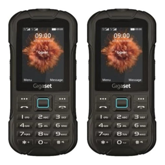 Gigaset GLX 8 Active schwarz Display Push - to - talk Funktion - 2.500 mAh - Mobiltelefon