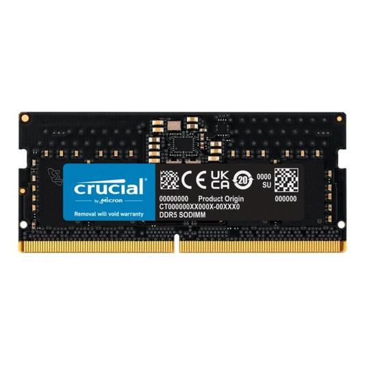 Crucial CT8G48C40S5 - 8 GB - 1 x 8 GB - DDR5 - 4800 MHz - 262 - pin SO - DIMM - Arbeitsspeicher