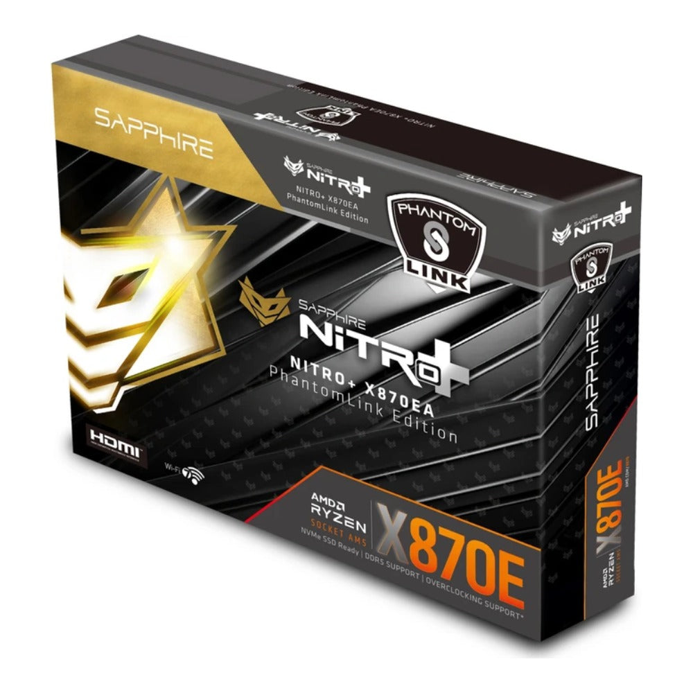 Sapphire NITRO+ X870EA WIFI7 - AMD Sockel AM5 (Ryzen Zen4) - ATX - Mainboard