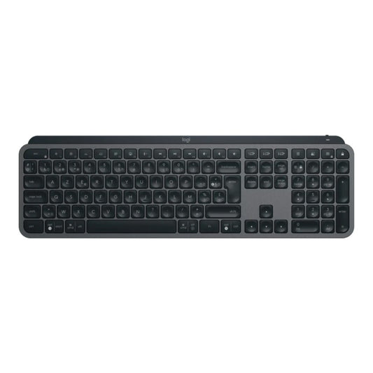 Logitech Master MX Keys S - Kabellos - Bluetooth - Scherenschalter - AZERTY - LED - Graphit - Tastatur