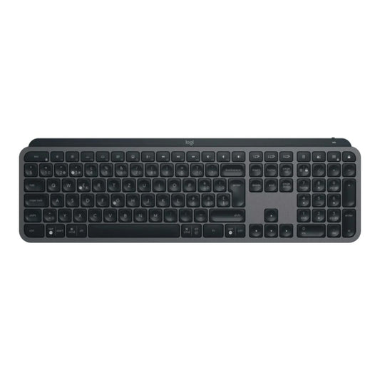Logitech MX Keys S - Kabellos - Bluetooth - Scherenschalter - QWERTZ - LED - Graphit - Tastatur