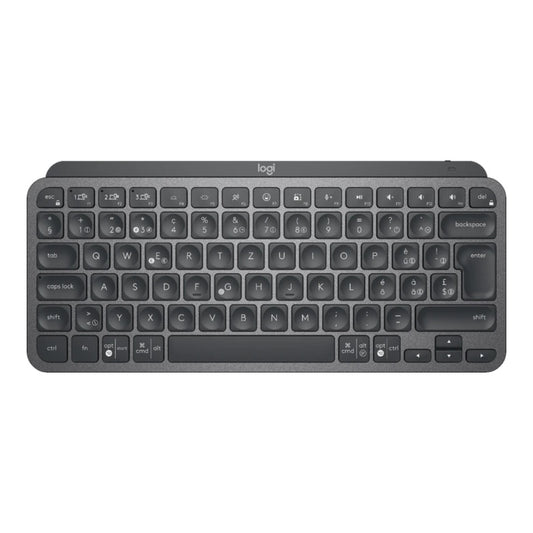 Logitech MX Keys Mini - Mini - Kabellos - RF Wireless + Bluetooth - QWERTZ - LED - Graphit - Tastatur