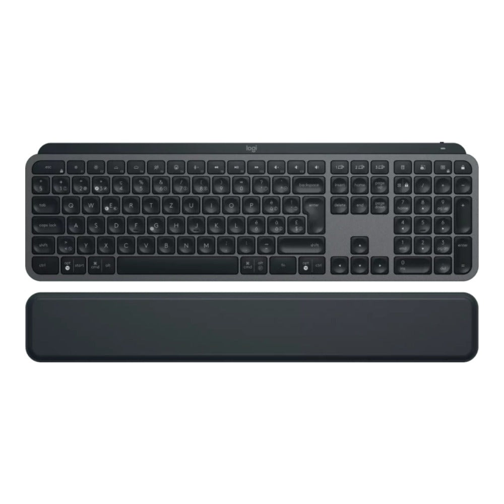 Logitech MX Keys S - Kabellos - Bluetooth - Scherenschalter - QWERTZ - LED - Graphit - Tastatur
