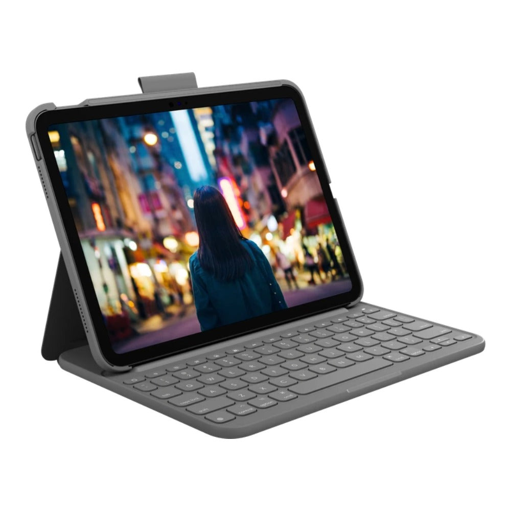 Logitech Slim Folio - QWERTY - Italienisch - 1,8 cm - 1 mm - Apple - Slim Folio für iPad (A16) A16 Slim Folio für iPad (10. Generation) iPad (10. Generation) Slim... - Tastatur