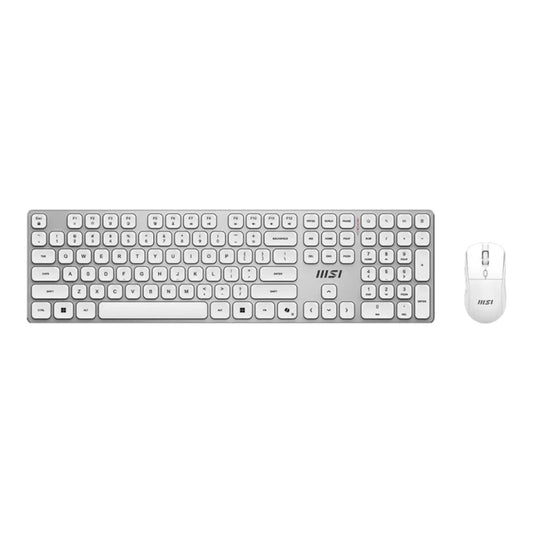 MSI FORGE K210 Combo White DE Keyboard - Maus Combo wireless - Tastatur