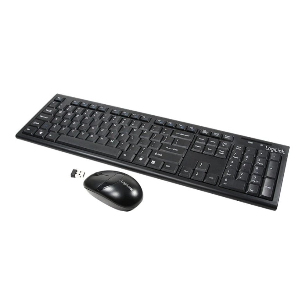 LogiLink Combo Set with Autolink - und - Maus - Set - 2.4 GHz - Tastatur