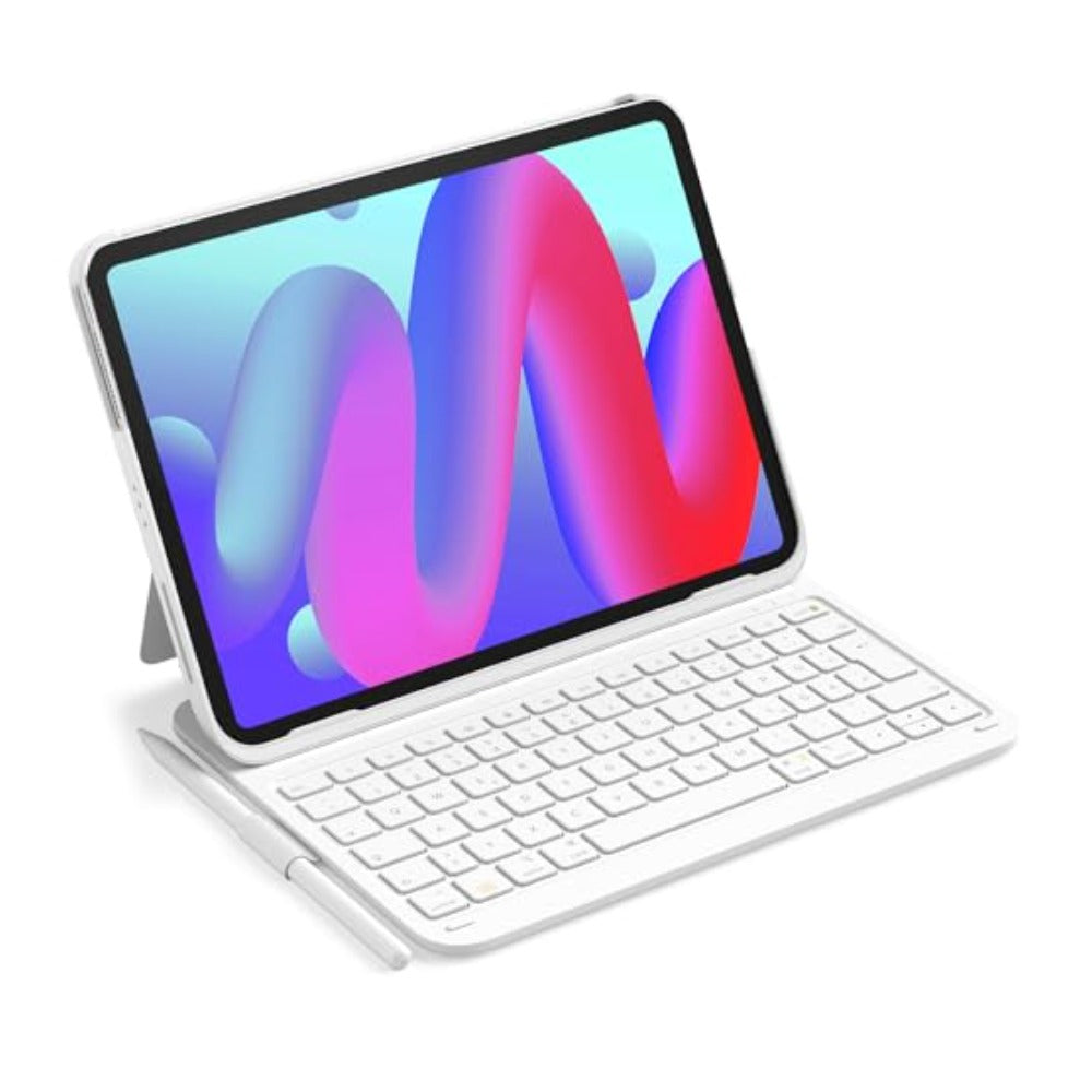 Inateck Keyboard iPad 13" QWERTZ white - QWERTZ - Tastatur
