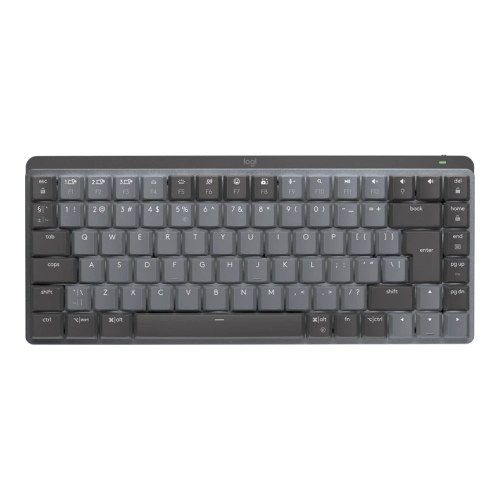 Logitech Master 920 - 010780 - Kabellos - RF Wireless + Bluetooth - Mechanischer Switch - QWERTY - LED - Graphit - Tastatur