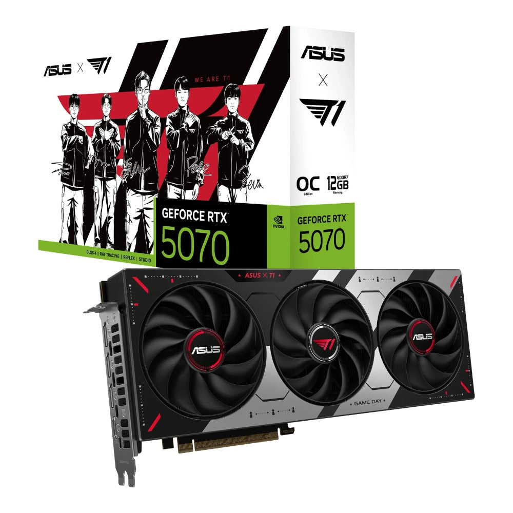 ASUS T1 GeForce RTX 5070 OC GDDR7 GAMING 1xHDMI 3xDP - Grafikkarte