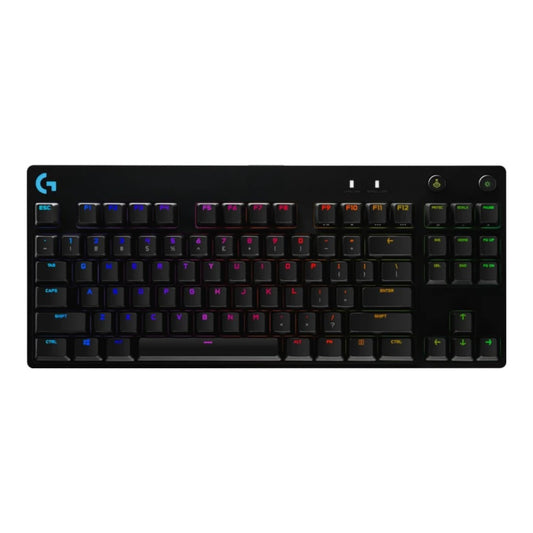 Logitech G PRO - Kabelgebunden - USB - Mechanischer Switch - QWERTY - RGB - LED - Schwarz - Tastatur