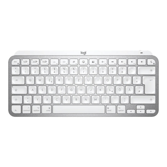 Logitech MX Keys Mini for Mac - Mini - Kabellos - Bluetooth - QWERTZ - LED - Grau - Tastatur