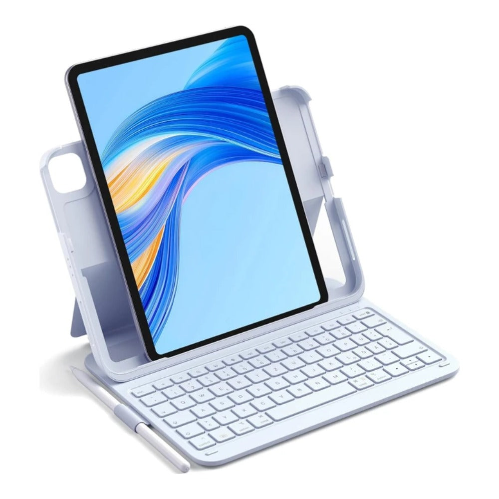 Inateck Keyboard iPad 13" QWERTZ blue - QWERTZ - Tastatur