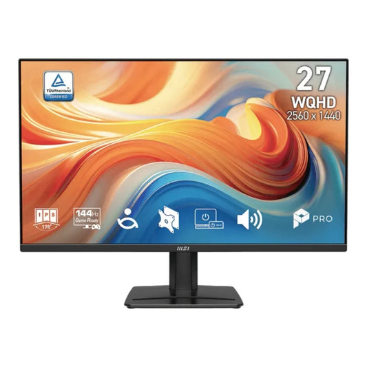 MSI PRO MP275QDE E14 WQHD 16 9 IPS DP HDMI - 68,6 cm - Monitor