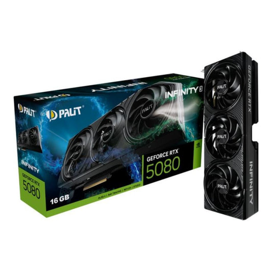 Palit RTX5080 Infinity 3 GDDR7 NE75080019T2 - GB2035S retail - 16.384 MB - Grafikkarte