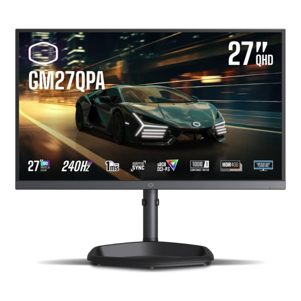 Cooler Master GM27QPA schwarz QHD IPS Adaptive - Sync - 27" - 27" - 27" - 68,6 cm - 27" - Monitor