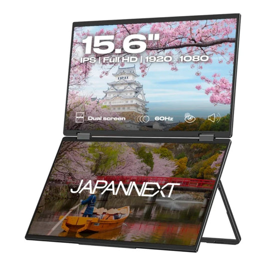 JAPANNEXT JN - DMD - IPS156F Dual FHD - 39,6 cm - Monitor