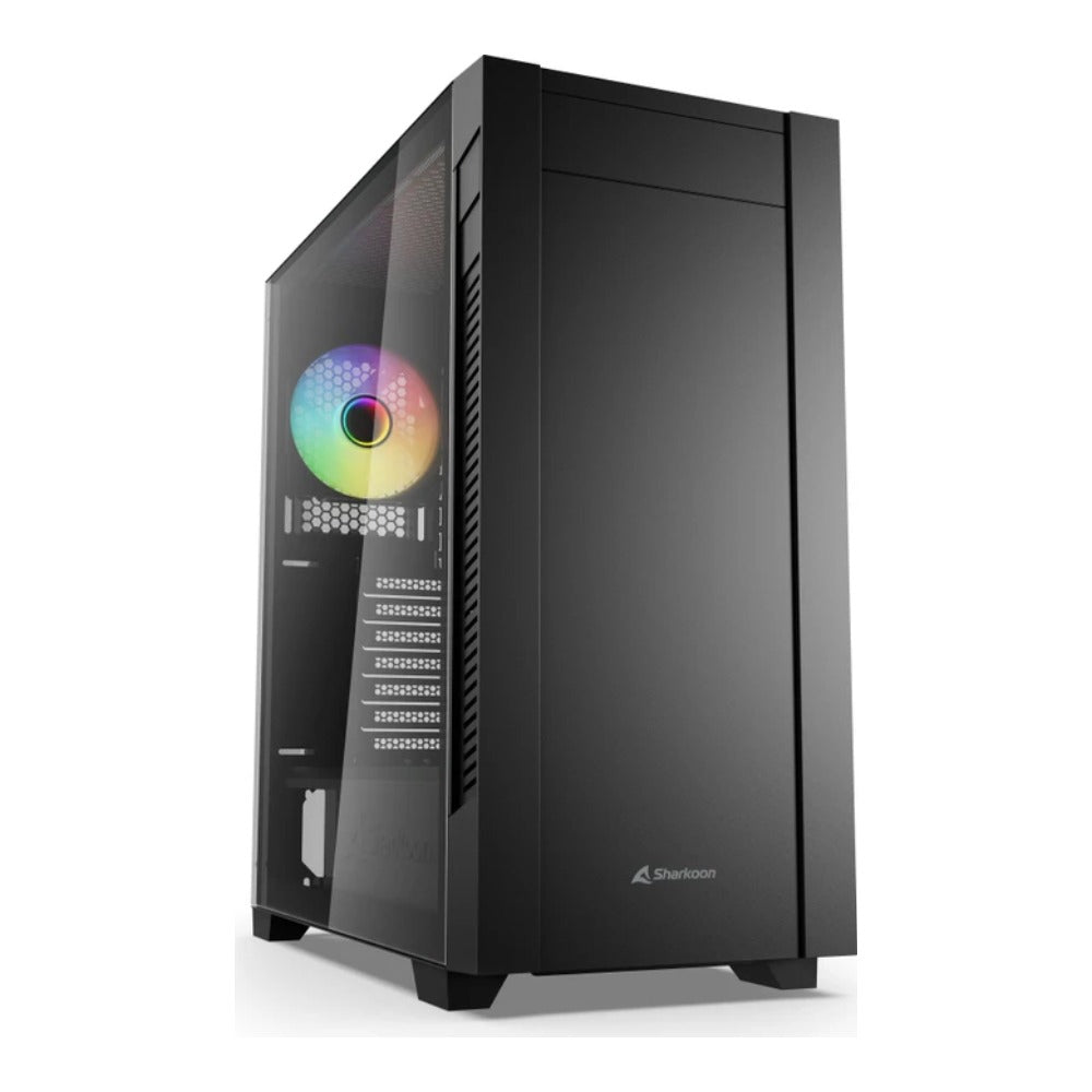 Sharkoon S25 - W2 ARGB schwarz Tempered Glass Modell 2026 - Gehäuse