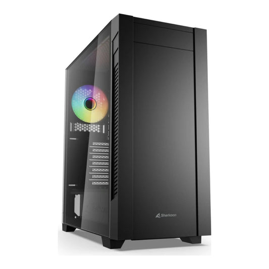 Sharkoon S25 - W2 ARGB schwarz Tempered Glass Modell 2026 - Gehäuse